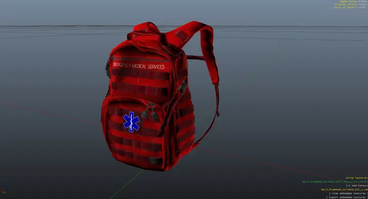 Preview of EMS & Police Backpack Female & Male