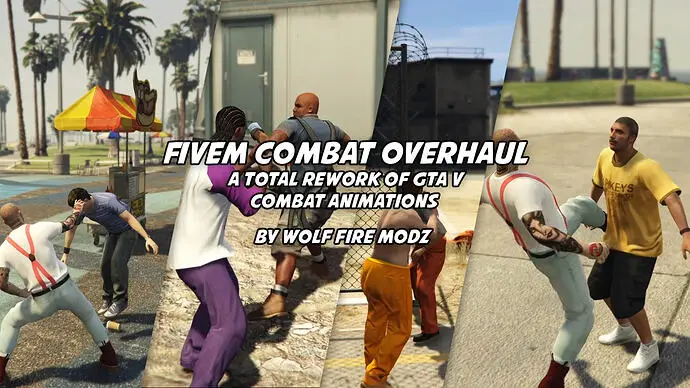 Preview of FiveM Combat Overhaul - Full Combat Animation Rework