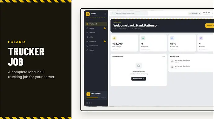 Preview of [FREE] Polarix Truckerjob