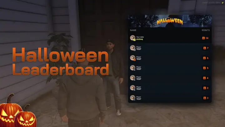 Preview of [FREE][ESX/QB] Halloween Leaderboard