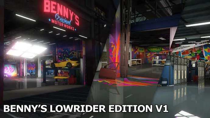Preview of Benny's Lowrider Edition V1 MLO Rework