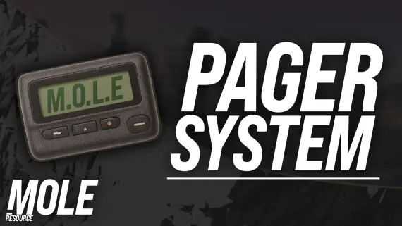 Preview of [ESX/QB-Core/Standalone] Pager System (3D model Animation)
