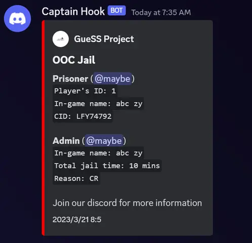 Preview of [QBCore][Free] mb-oocjail/adminjail | GueSS Project
