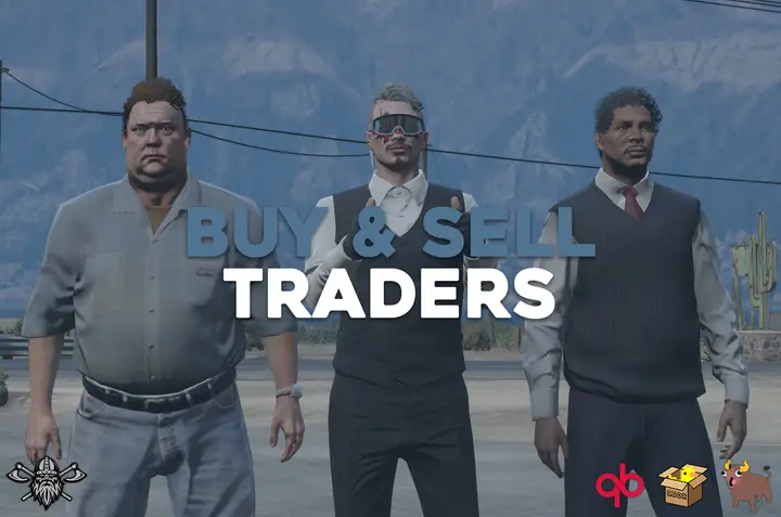 Preview of [FREE][ESX/QB/QBX] Buy & Sell Traders
