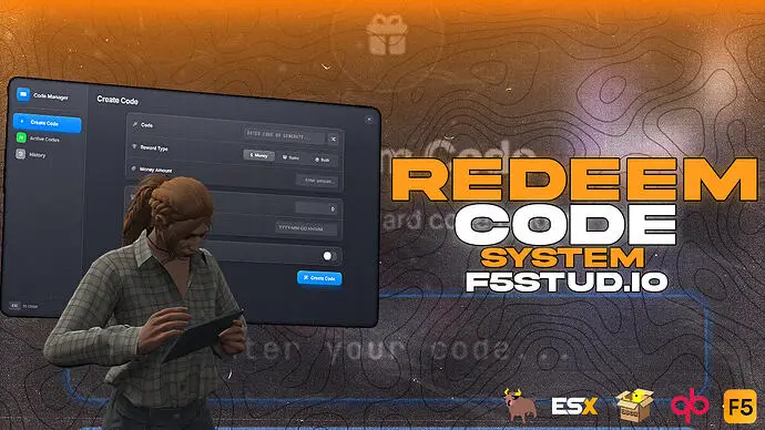Preview of 🎁 F5 REDEEM CODE – In-game redeemable rewards, fully managed