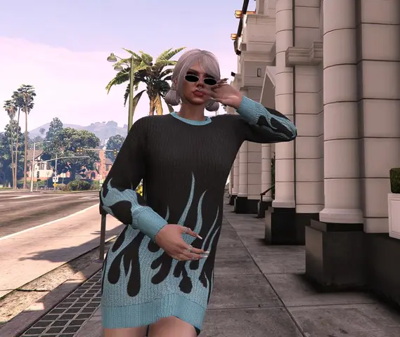 Preview of [FREE] [Clothes] Flame Dress