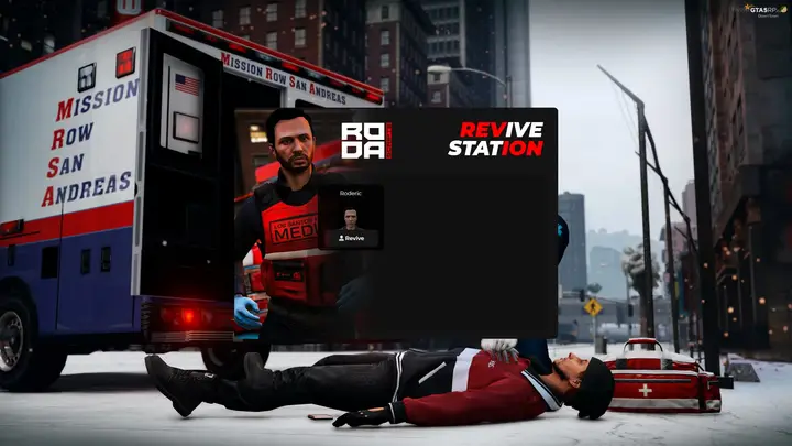 Preview of [ESX] [FREE] | Roda Revive | Revive Station