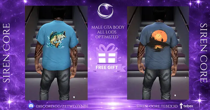 Preview of [FREE] Outdoors Tee by SirenCore