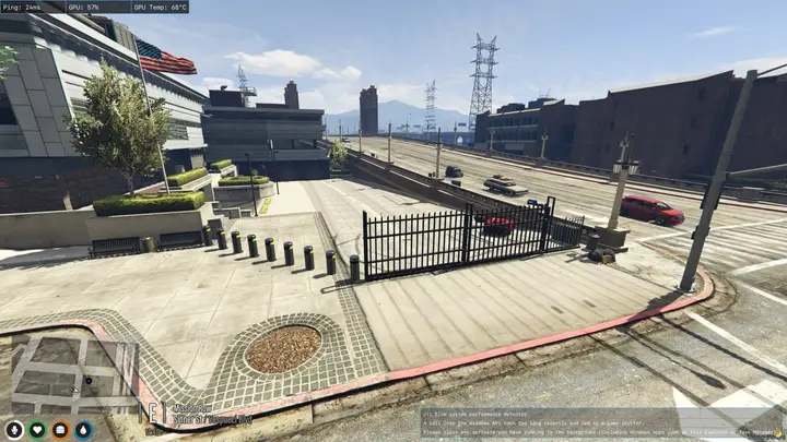 Preview of Free - Police Station Gate