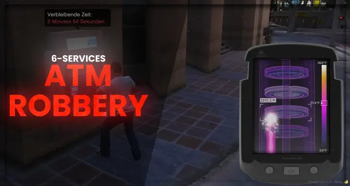 Preview of [ESX] ATM Robbery - Drill ATM Minigame