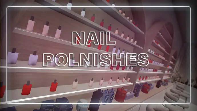 Preview of Nail Polish Pack | 24 Free Cosmetic Items