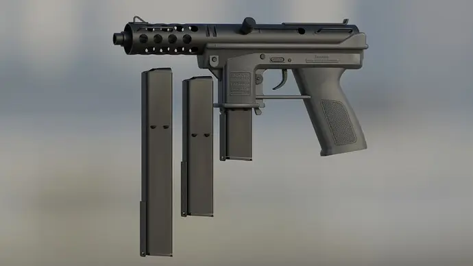 Preview of [Free] Tec-9 FluffyMods.com