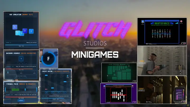 Preview of Glitch Minigames [STANDALONE]