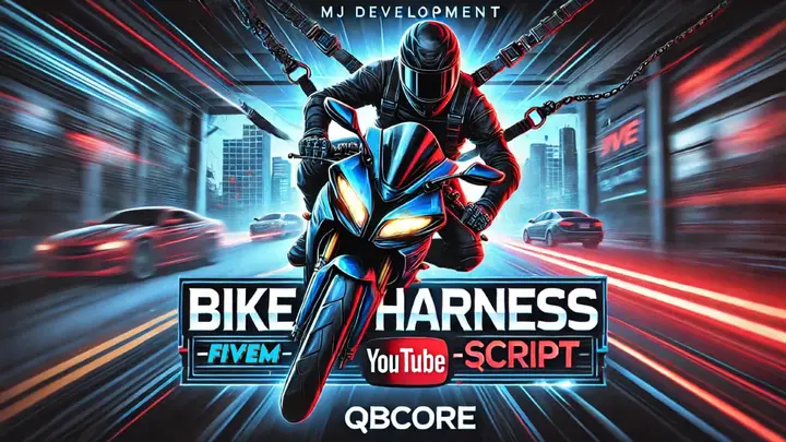 Preview of [QB] MJ Bike Harness – Realistic Motorcycle Safety System