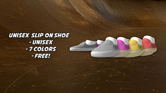 Preview of Unisex Slip-on Shoes - Addon Clothing