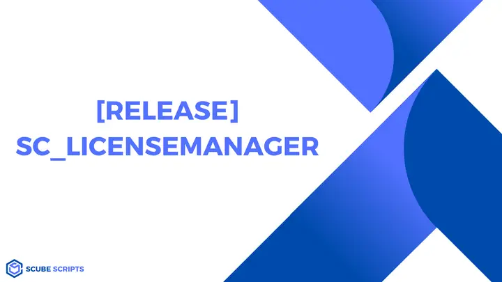 Preview of [ESX] Licensemanager