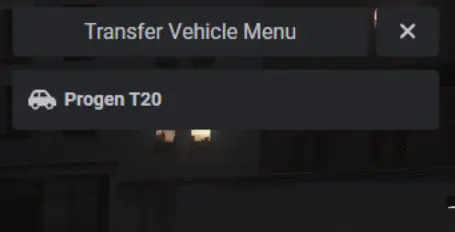 Preview of [FREE] QBCore / Transfer Vehicle