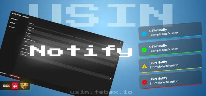 Preview of USIN | Notify 🔔 [FREE | STANDALONE]