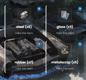 Preview of [QBCore|ESX] Menu "Grid Style Menu"