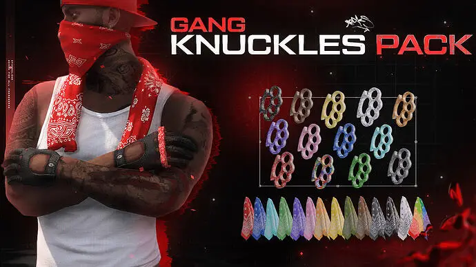 Preview of [FREE] Gang Knuckle Duster Pack