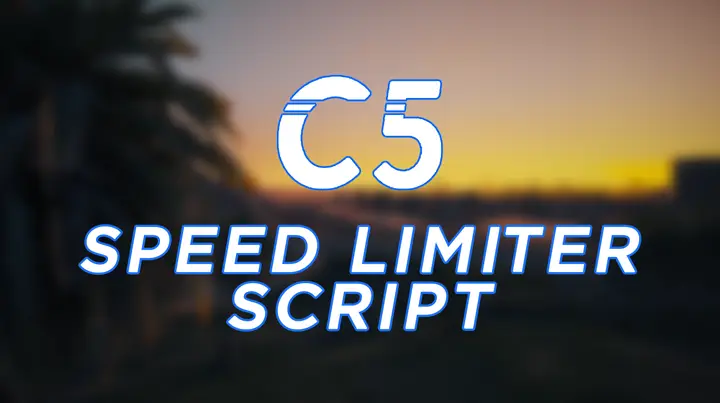 Preview of [FREE] C5 Speed Limiter