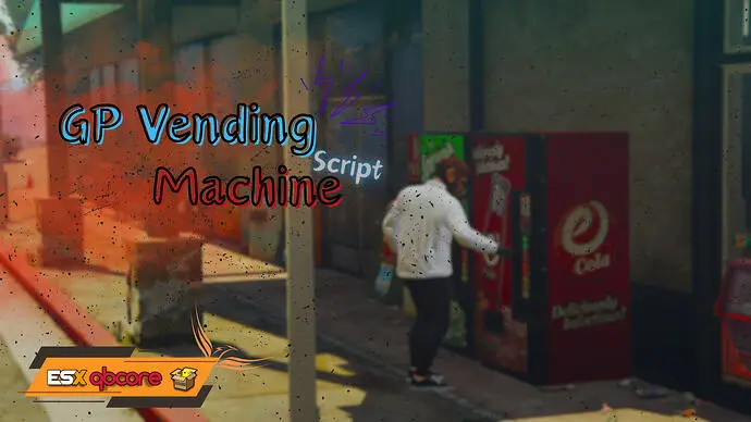Preview of [FREE] GP Vending Machine System [ESX/QBCore/QBox]