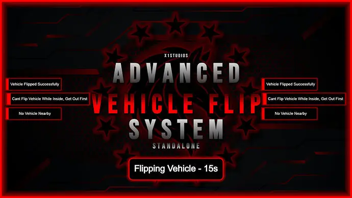 Preview of X1S Advanced Vehicle Flip System